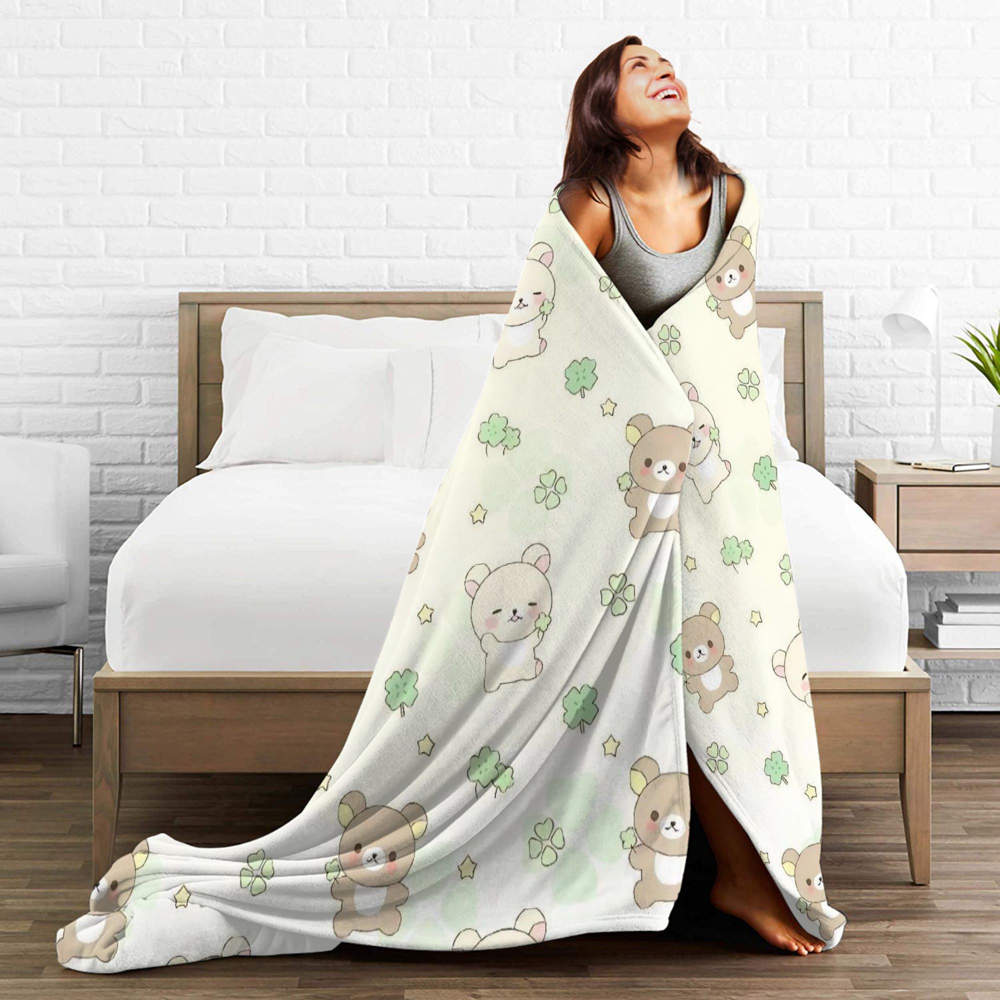 Пледы с изображением персонаже – обзор и цена Japanese Home Textiles